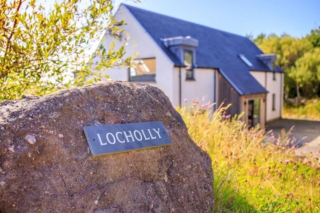 Locholly Lodge Achiltibuie Exteriör bild
